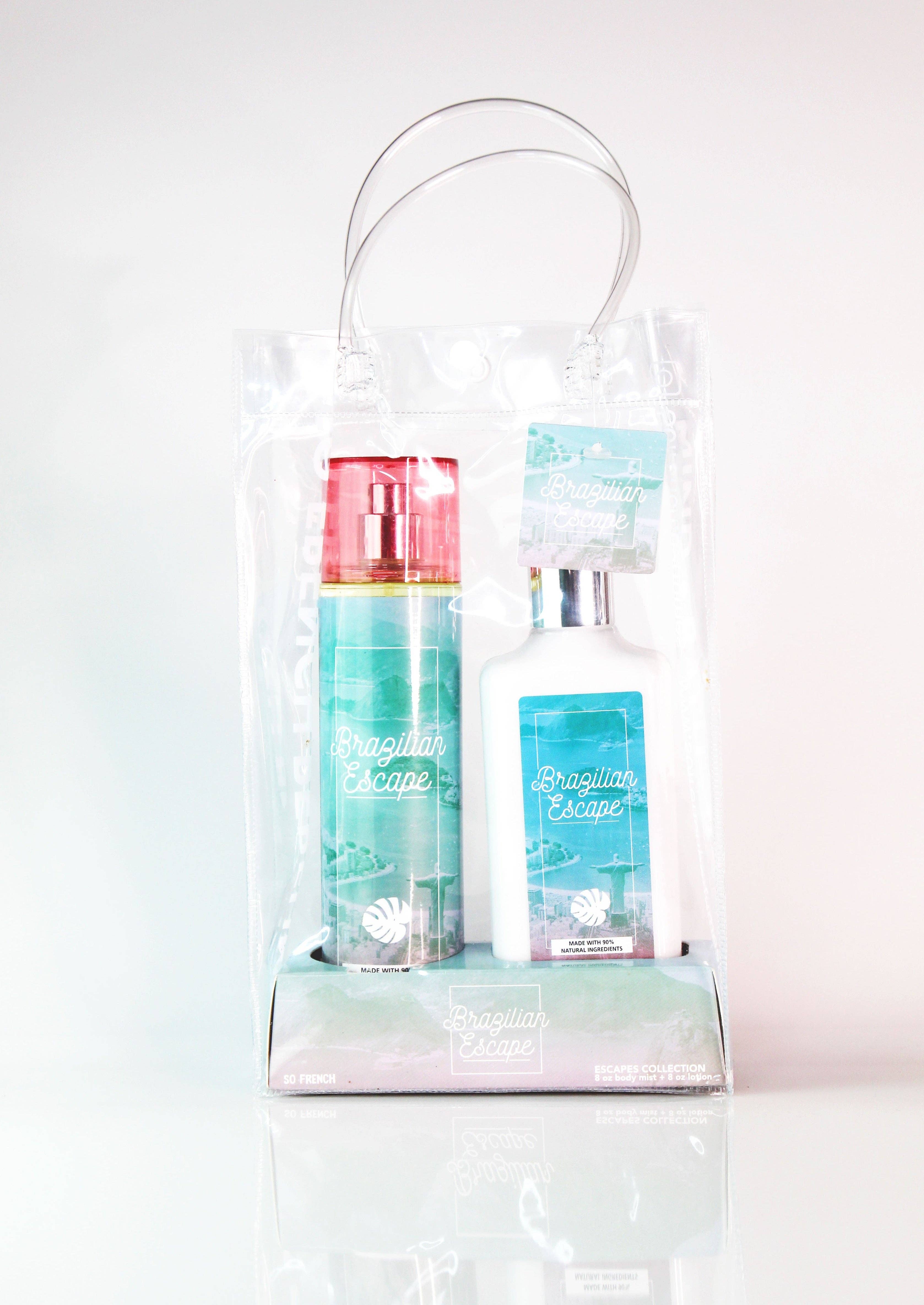 So French Perfumes - Wholesale Bath & Body Set - Brazilian Escape 2-Piece Body Mist and Body Lotion Set1