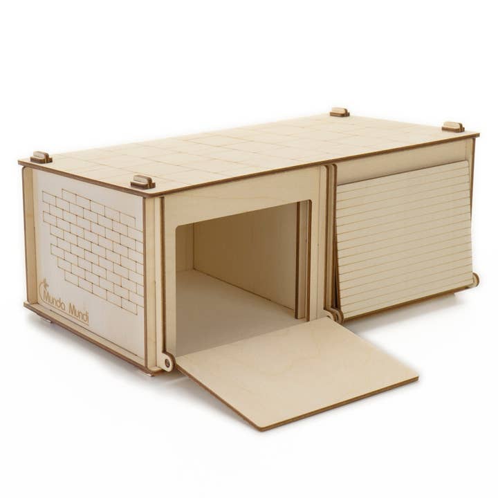 Small Wooden Parking Garage for wholesale by Munda Mundi