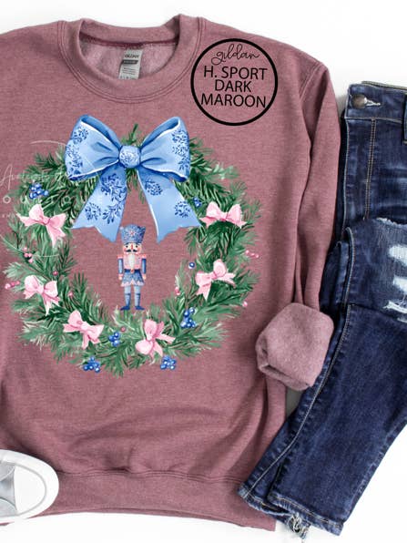 Nutcracker Wreath Sweatshirts & T-Shirts and other Purchase Wholesale nutcracker sweatshirt. Free Returns & Net 60 Terms on Faire trending on Faire.