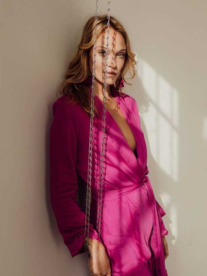 Anissa Blazer Rose Violet for wholesale by Black Book The Label