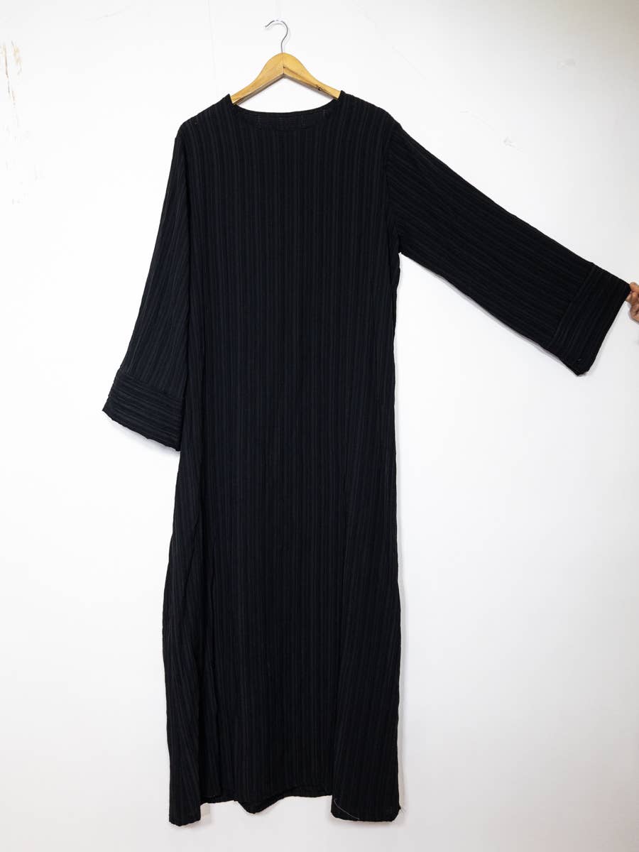 IDEAL OUTFIT – Engroshandel Kaftan - Dame – Lang abaya med vide ærmer, ref:2387ff9