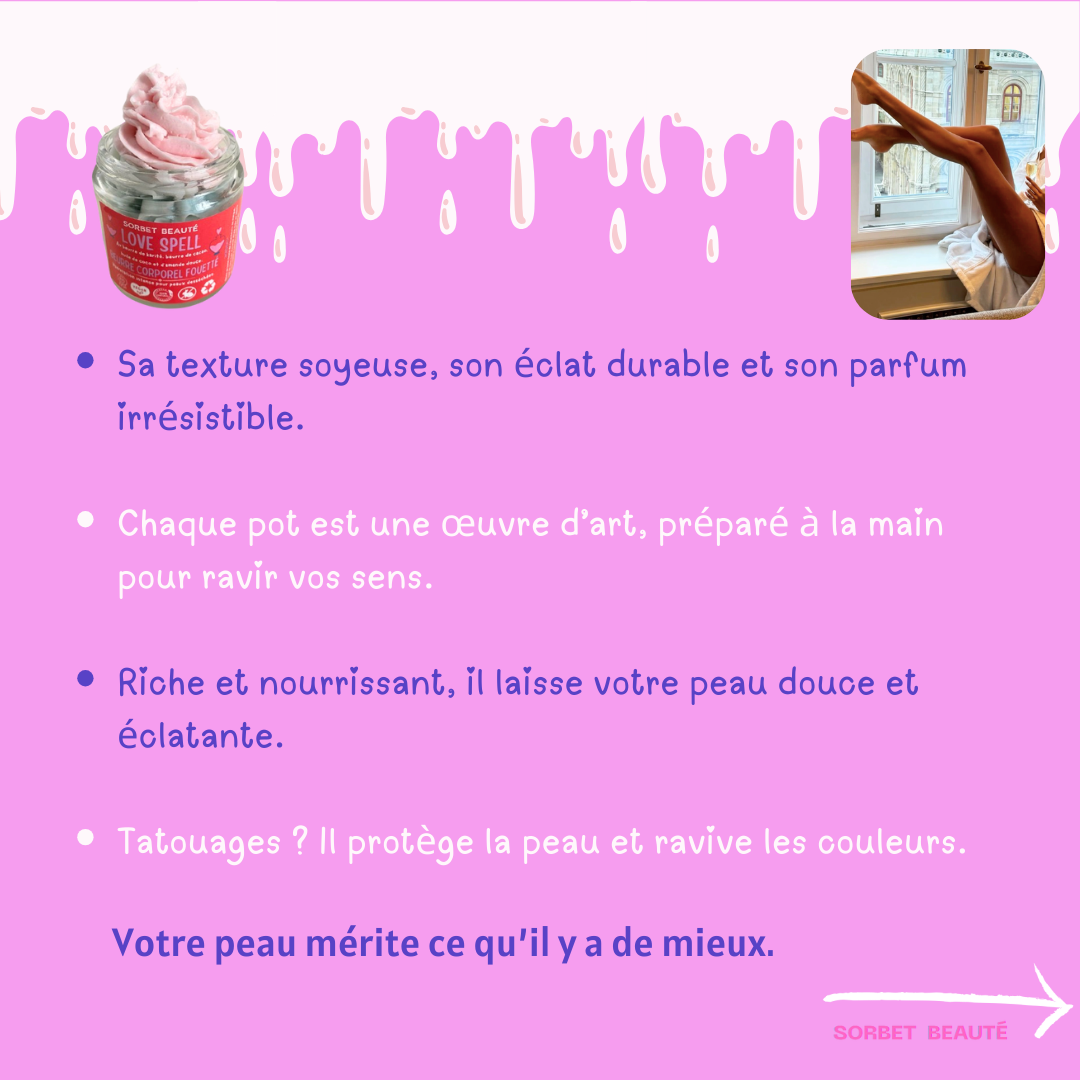 Sorbetbeaute - Wholesale Body Balm/Butter - Whipped body butter/shea whipped whipped cream 50ml8