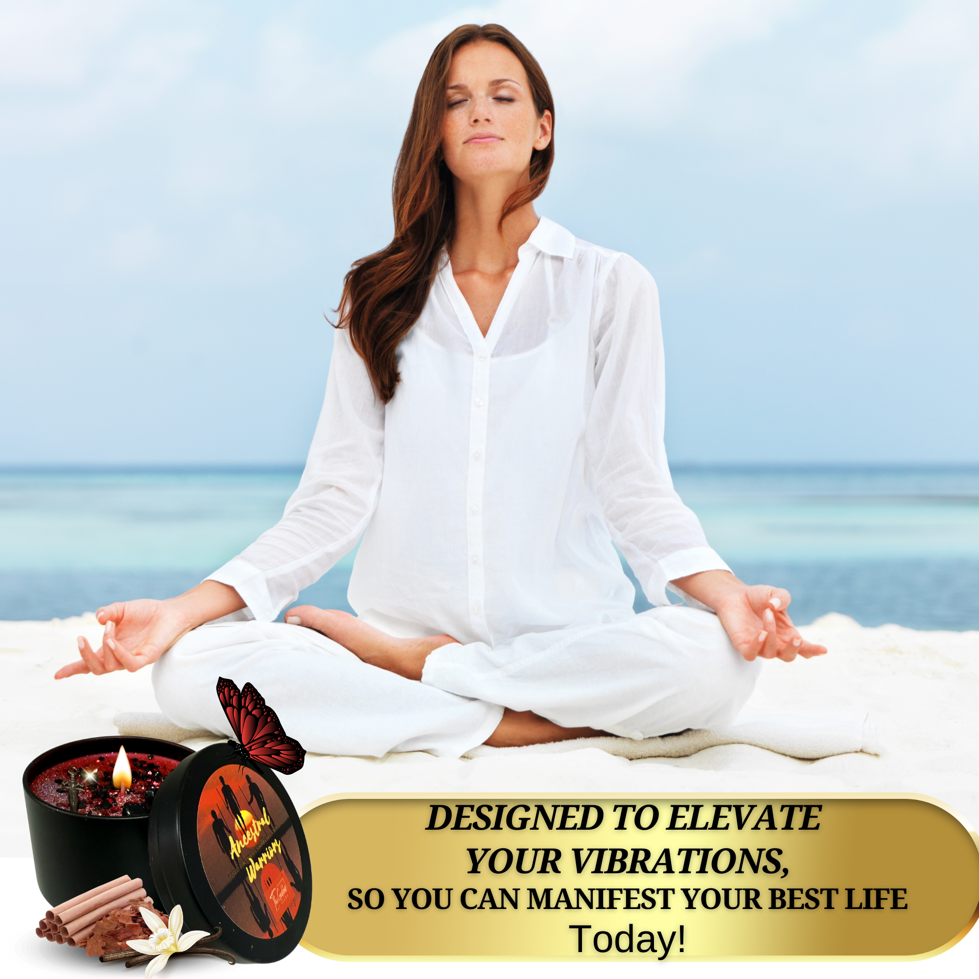 The Goddess of Flame - Vente Bougie en bocal - Bougie de conjuration Ancestral Warriors5