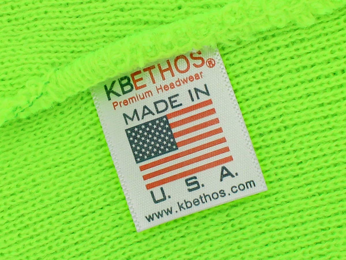 KBETHOS – Gorro - Unissexo por atacado – Gorro Longo Liso - Fabricado nos EUA120