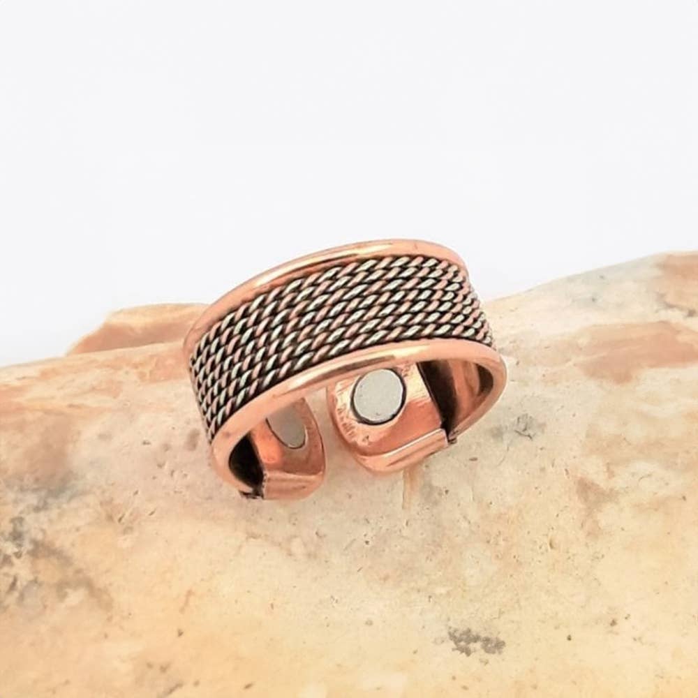 VIE – wholesale Band/stacked ring – Copper Rings43