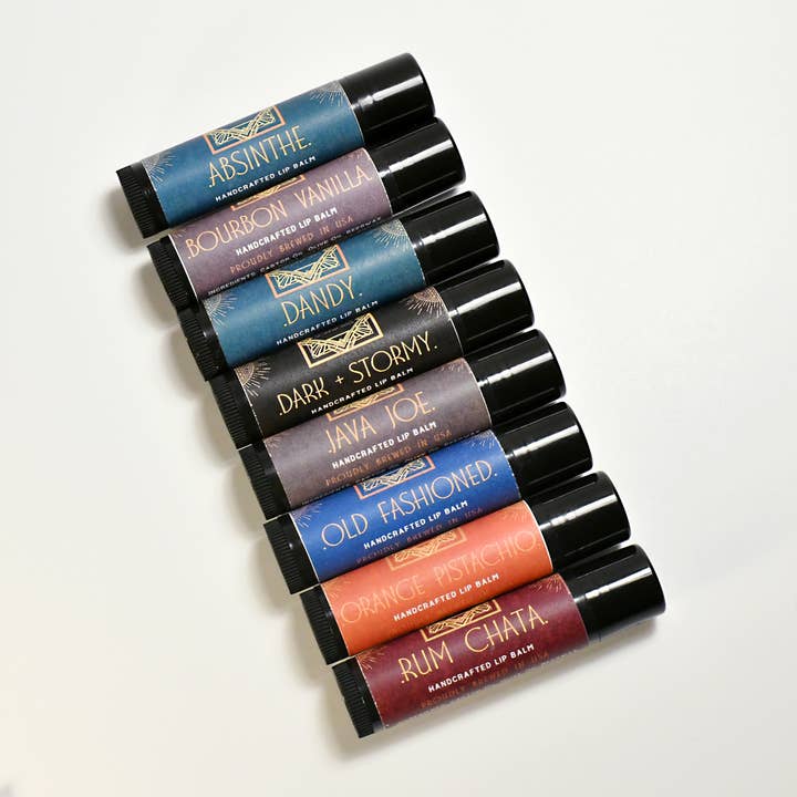 Men's Lip Balm - Flavored for wholesale by Brick Oven SoapWorks