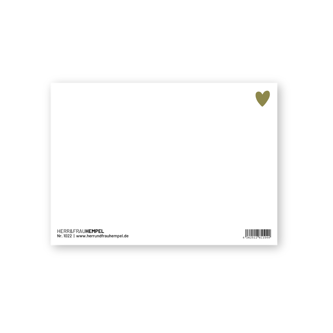 HERR&FRAUHEMPEL – Engroshandel Postkort – Postkort - DREAM MAN2