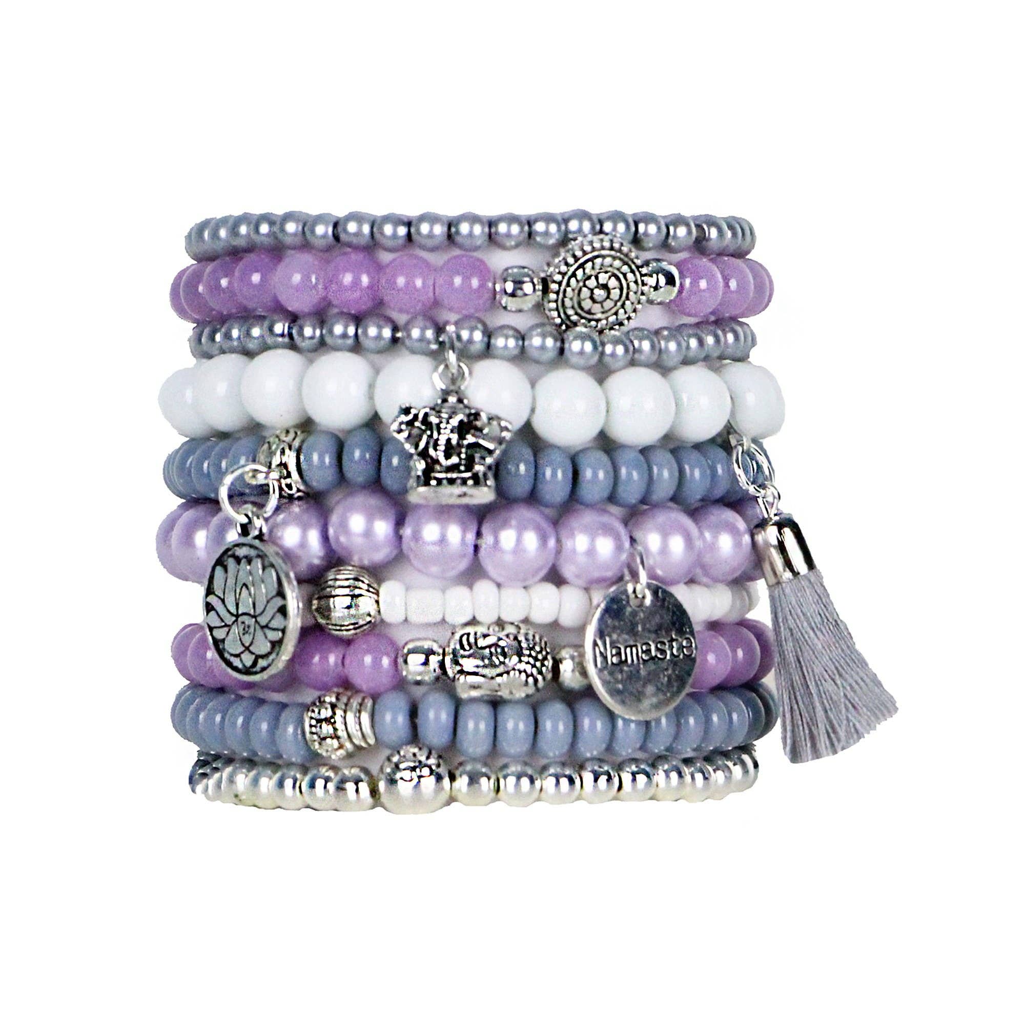 Bohemian Bracelets – wholesale Smycken – Hannah - Set med pärlarmband