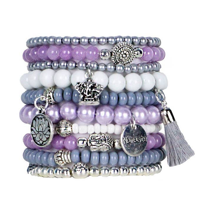 Bohemian Bracelets – wholesale Smycken – Hannah - Set med pärlarmband0