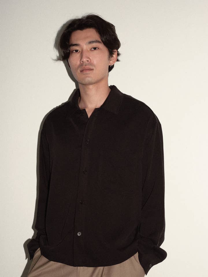 The Mathieu Shirt | Button-Down Shirt with Chest Pocket for wholesale by MOD REF