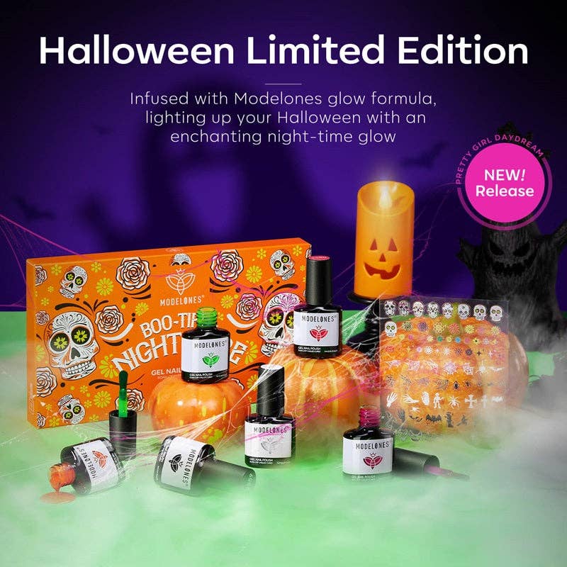 Modelones – wholesale Nail polish set – Horror Night - 6 Shades Luminous Gel Polish Set 7ml4