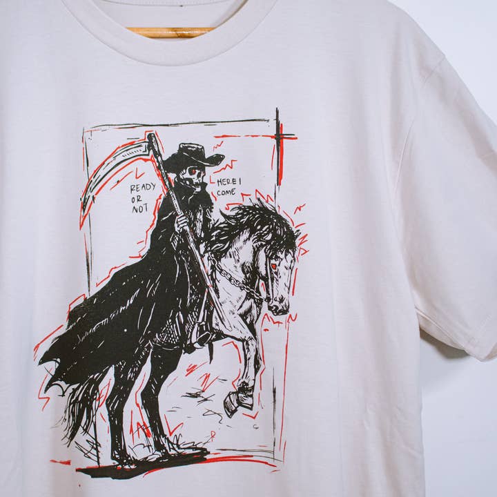 Ready or Not- Western Grunge Graphic Tee for wholesale by Loose Cinch