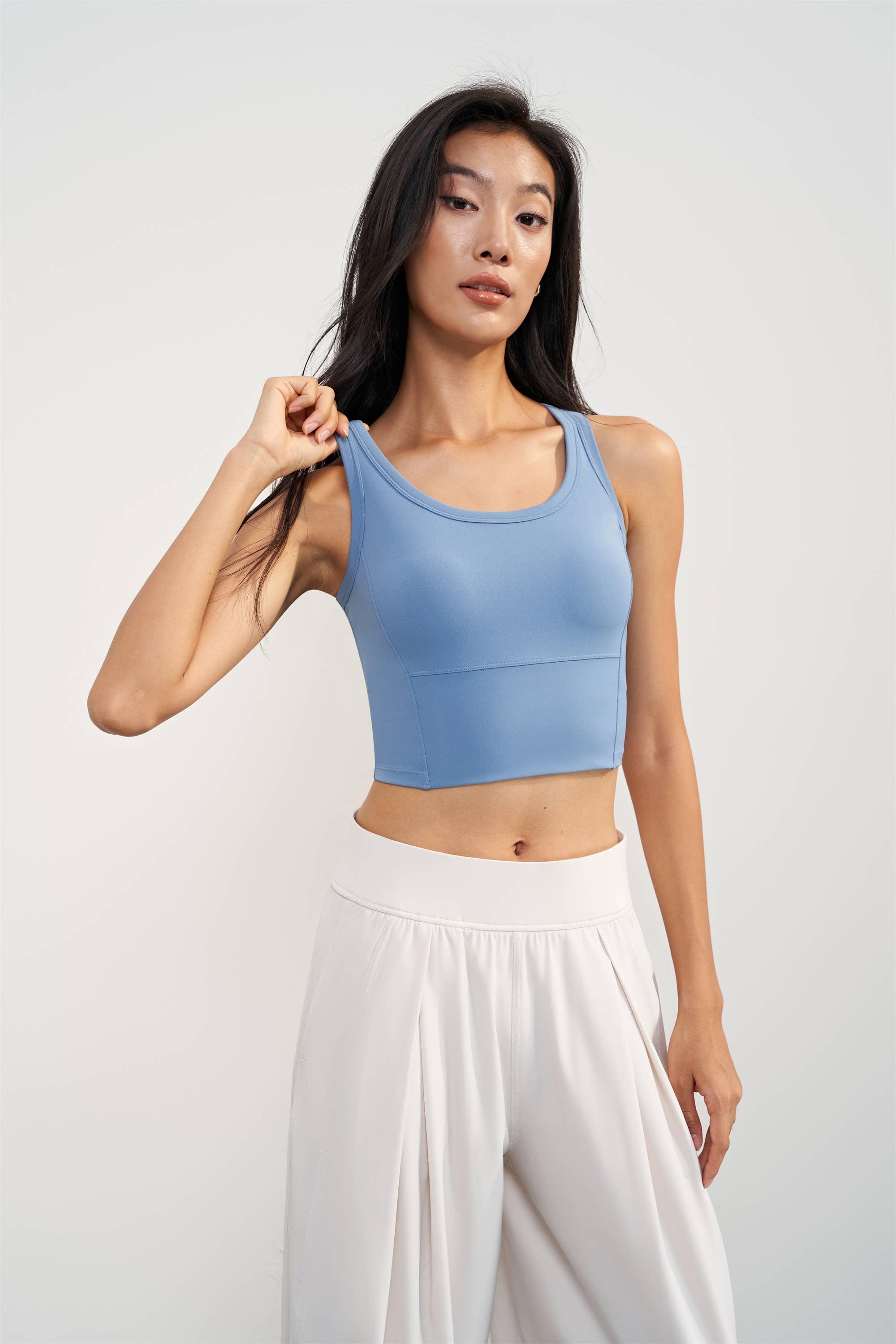 91thelabel - Vendita all'ingrosso Reggiseno sportivo - Donna - Reggiseno sportivo Nessa Longlined Modelled Cup17