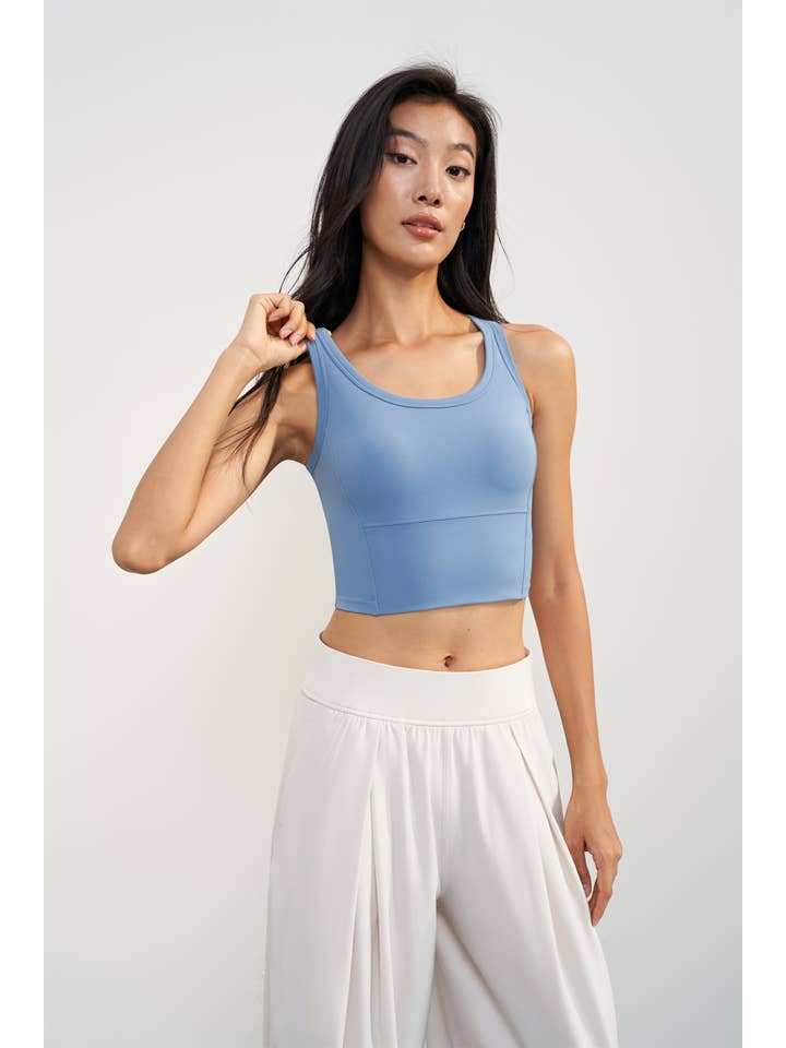 91thelabel - Vendita all'ingrosso Reggiseno sportivo - Donna - Reggiseno sportivo Nessa Longlined Modelled Cup17