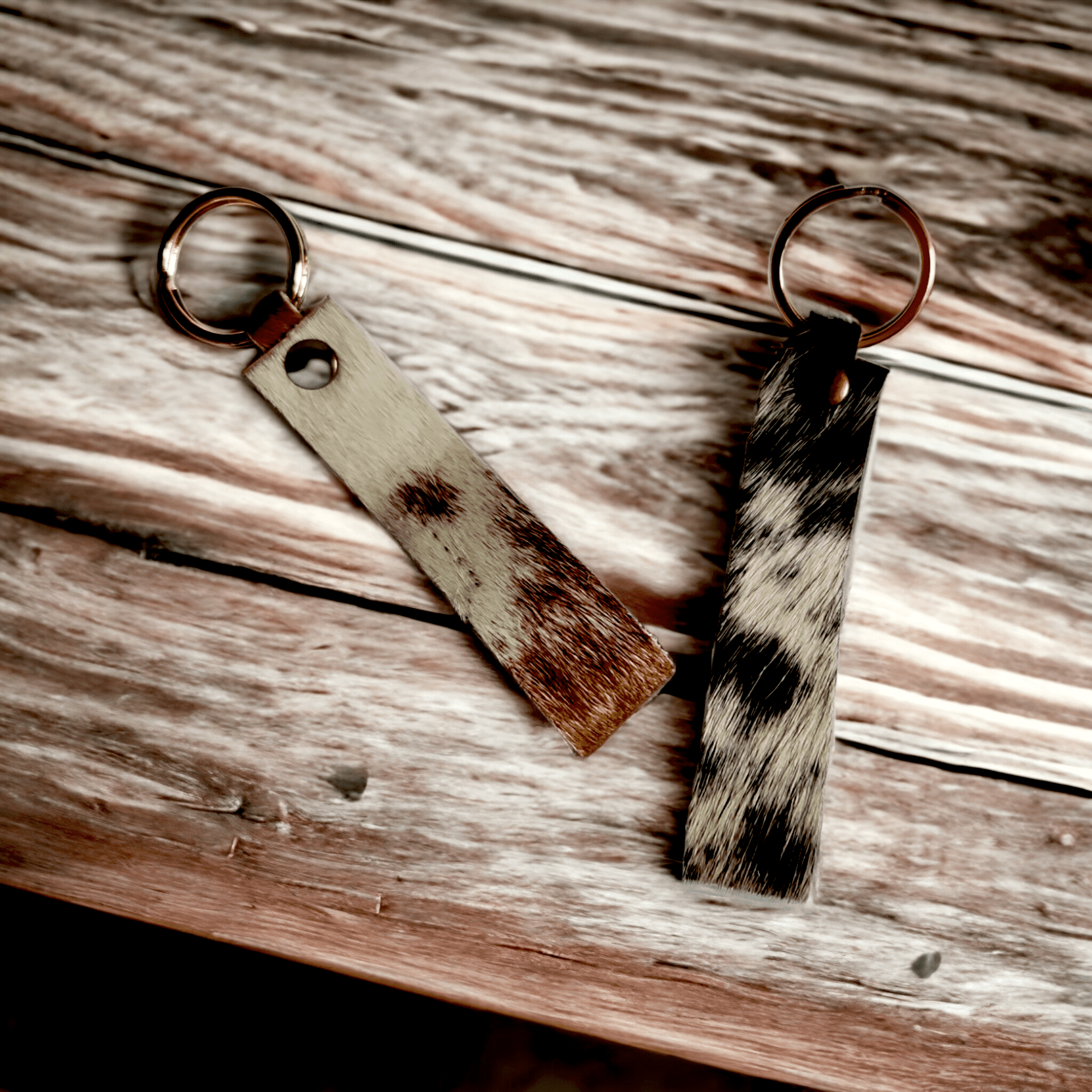 Ranch Junkie - Wholesale Keychain - Unisex - Cowhide Leather Key Chain2