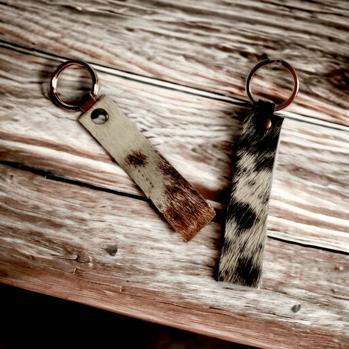 Ranch Junkie - Wholesale Keychain - Unisex - Cowhide Leather Key Chain2