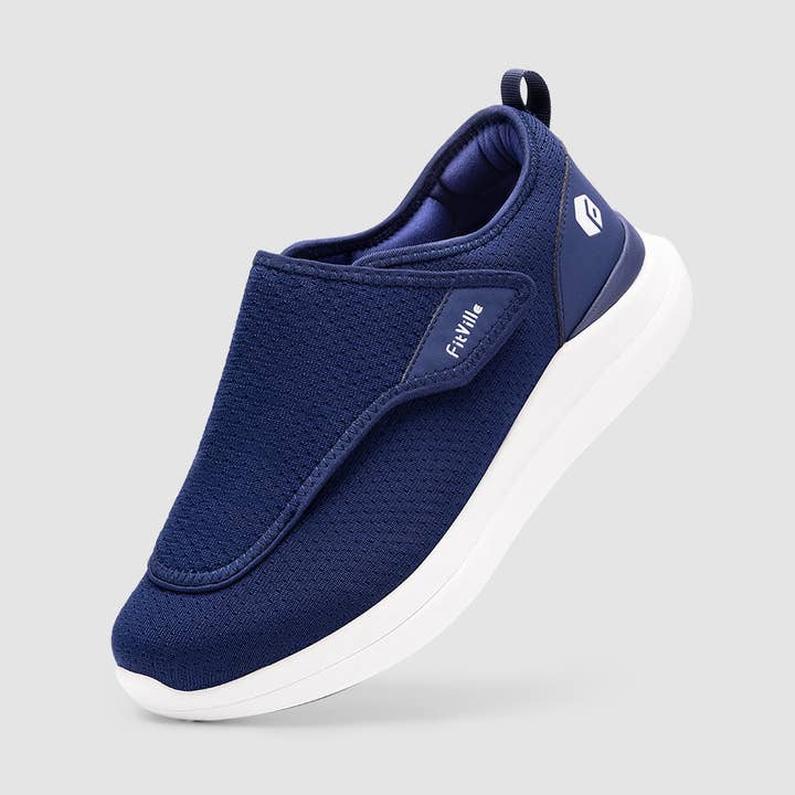 FitVille Mäns EasyTop Wings V2 Diabetiker Skor för wholesale av FitVille