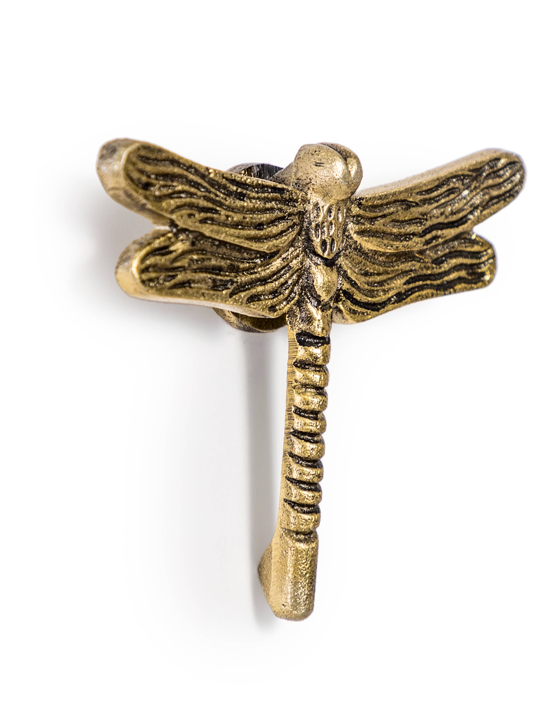 McGowan & Rutherford Ltd – wholesale Knob/pull – Antique Gold Dragonfly Door Knocker0