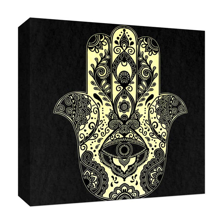 Eye Palm 22'' x 22'' Canvas Wall Art for wholesale by PTM Images