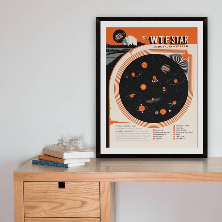 Impression numérique WTF Star Archival pour la vente par Chop Shop Store