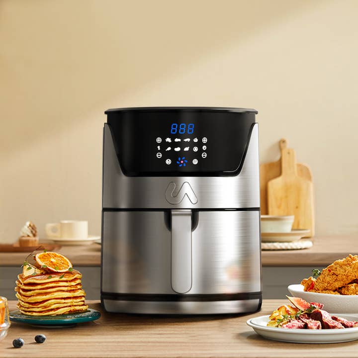 Uber Appliance - Wholesale Kitchen Appliance - Uber Appliance Air Fryer XL Premium 5 QT Stainless Steel12