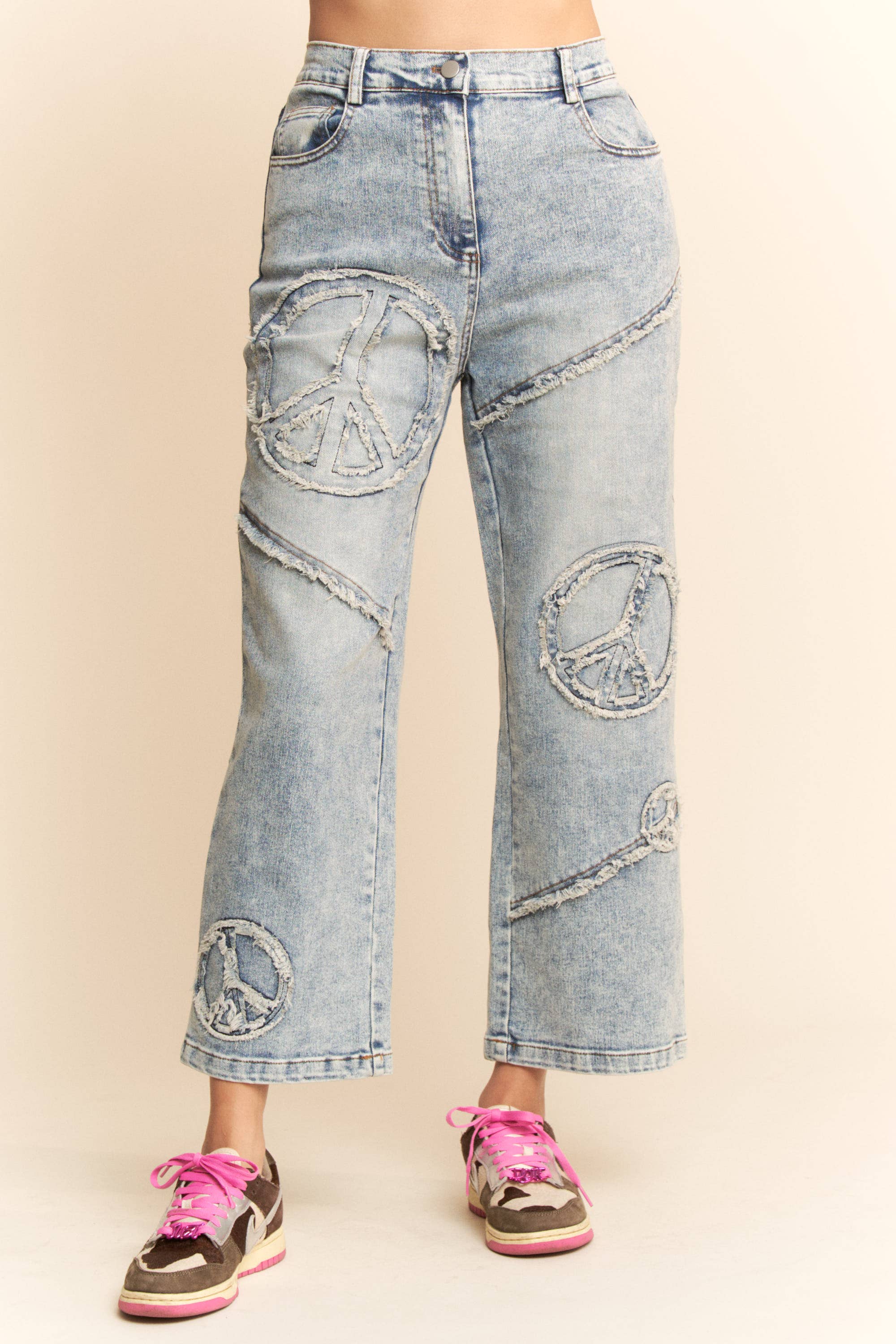 Davi & Dani – wholesale Byxor - Dam – DENIM RAKA BYXOR MED LITE STRETCH1