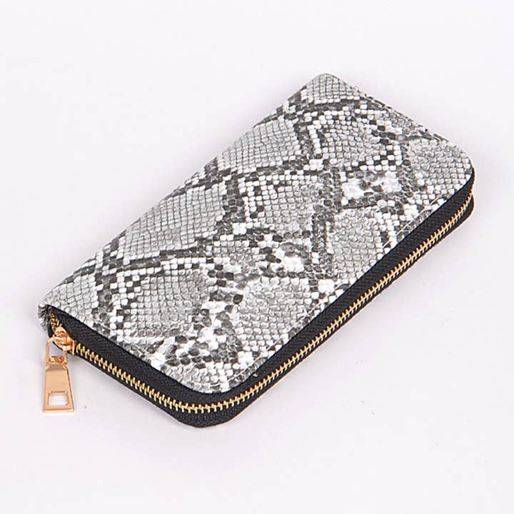 3AM BY H&D ACCESSORIES - Wholesale Wallet - Women's - Faux Snake Skin Wallet6