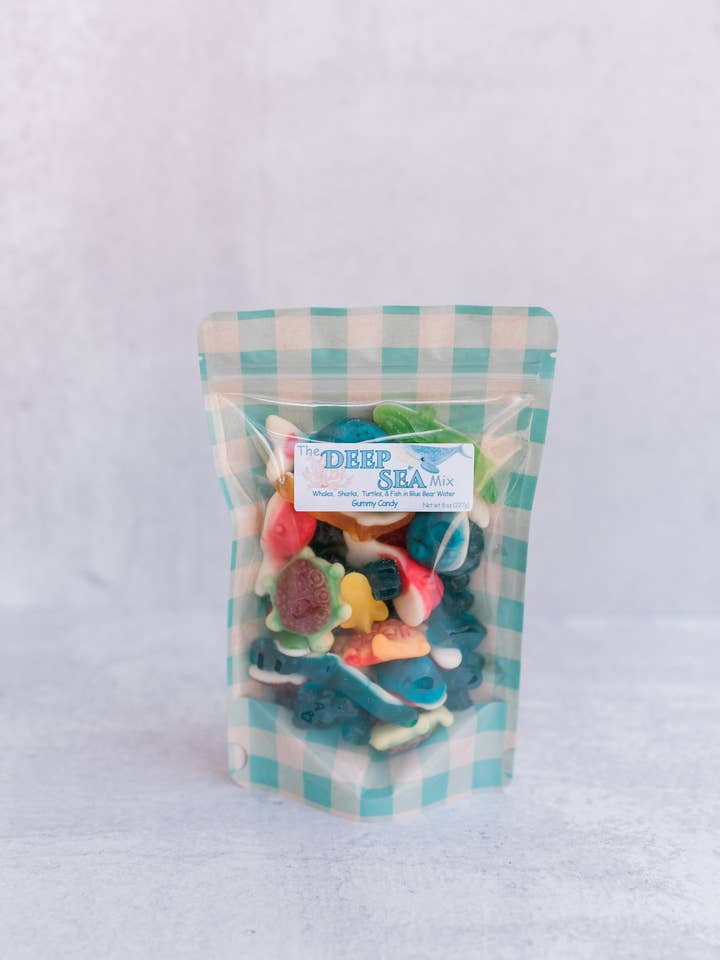 The Deep Sea Mix (1/2 lb.) - Pick your bag color! for wholesale by The Honey Den