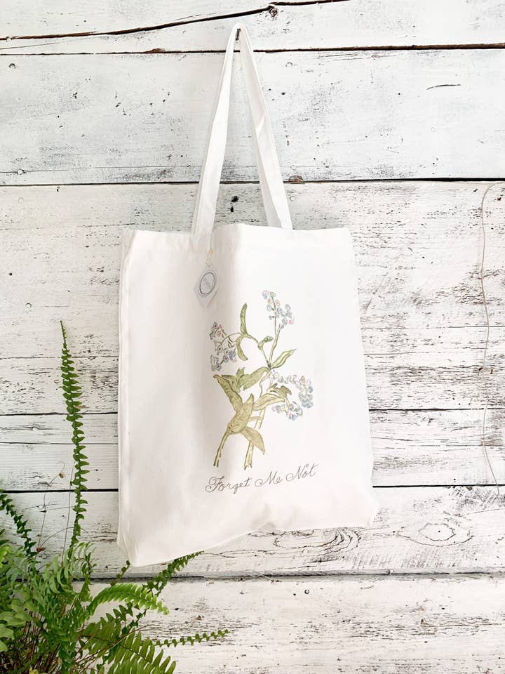 Forget Me Not Market Bag for wholesale by Studio on Tenth