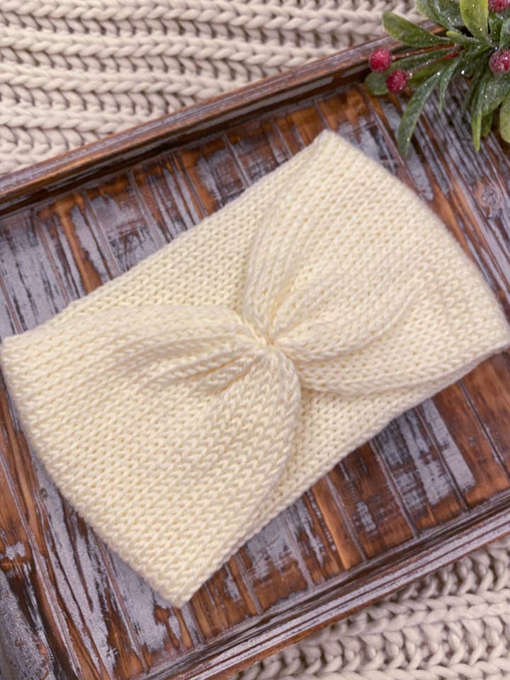 Calentador de orejas de punto con cierre de cincha para venta al por mayor de KniftyLittleThing