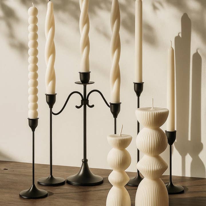 Vela Bubble Taper e outras tendências em Compre soja texturizada B2B. Devoluções gratuitas e condições de pagamento a 60 dias na Faire na Faire.