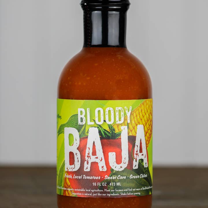 Back Pocket Provisions - Wholesale Cocktail Mix/Syrup - Bloody Baja 16oz1