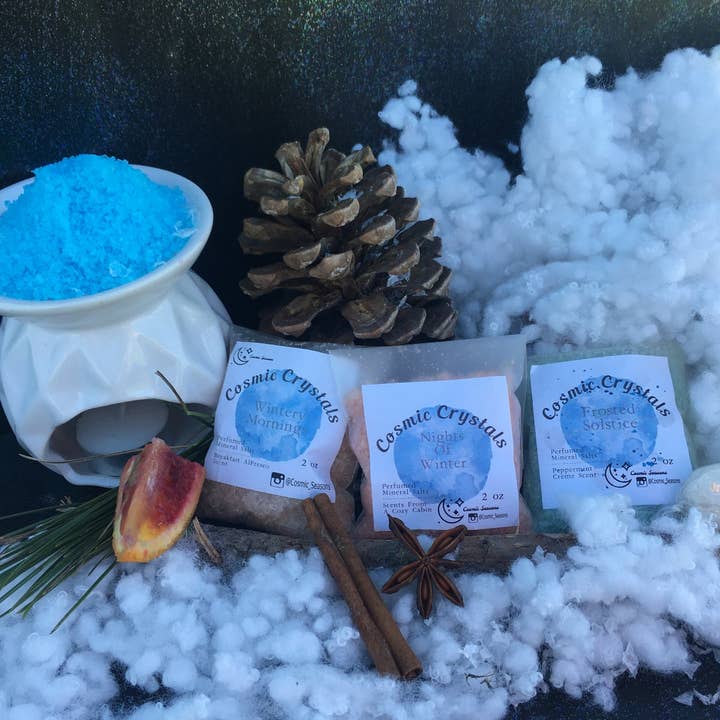 Cosmic Crystals Gift Set Winter Fragrance for wholesale by Cosmic Seasons