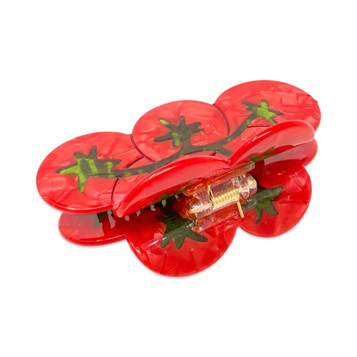 Jenny Lemons – wholesale Hair clip – Women’s – Large Tomatoes on the Vine Hair Claw Clip3