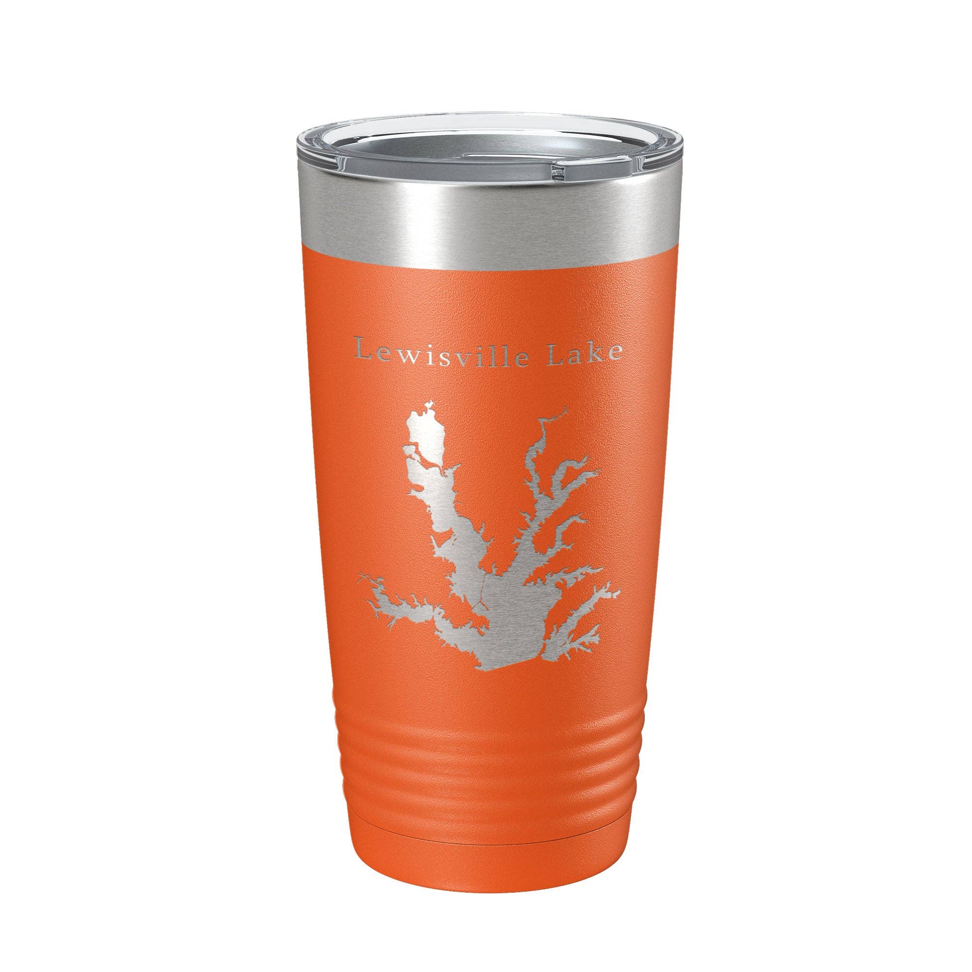 CarveBright - Wholesale Insulated Mug/Tumbler - Lewisville Lake Map Tumbler Travel Mug Insulated Laser Engraved Coffee Cup Texas 20 oz9