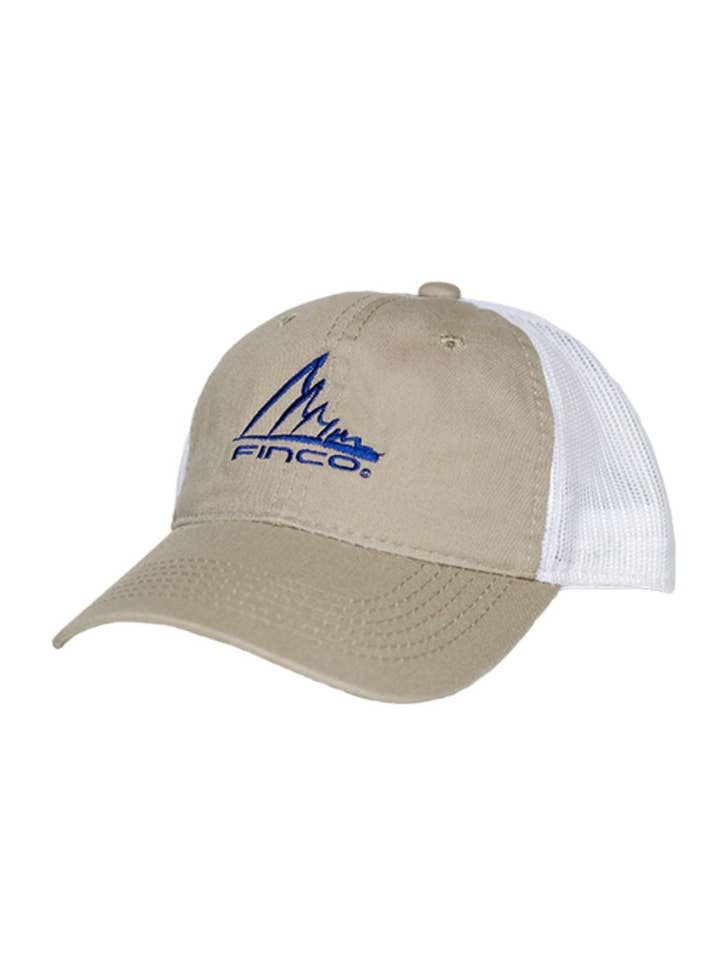 Relaxed Trucker Hat in Khaki for wholesale by Finco