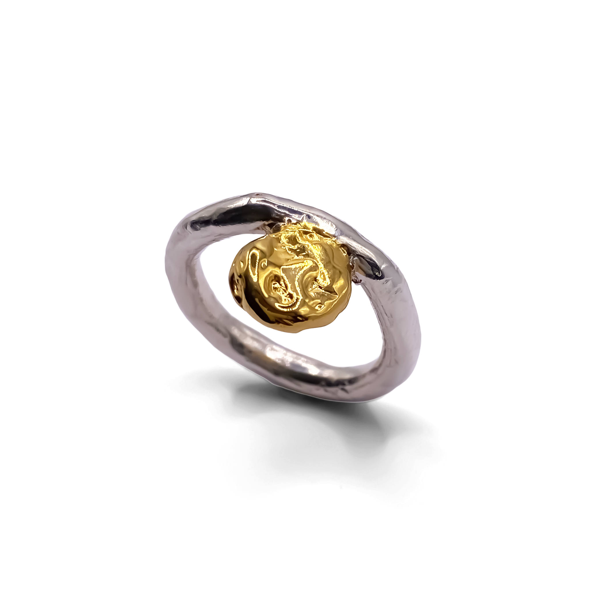 MOCA Jewellery - Wholesale Band/Stacked Ring - Circle Accent Ring14