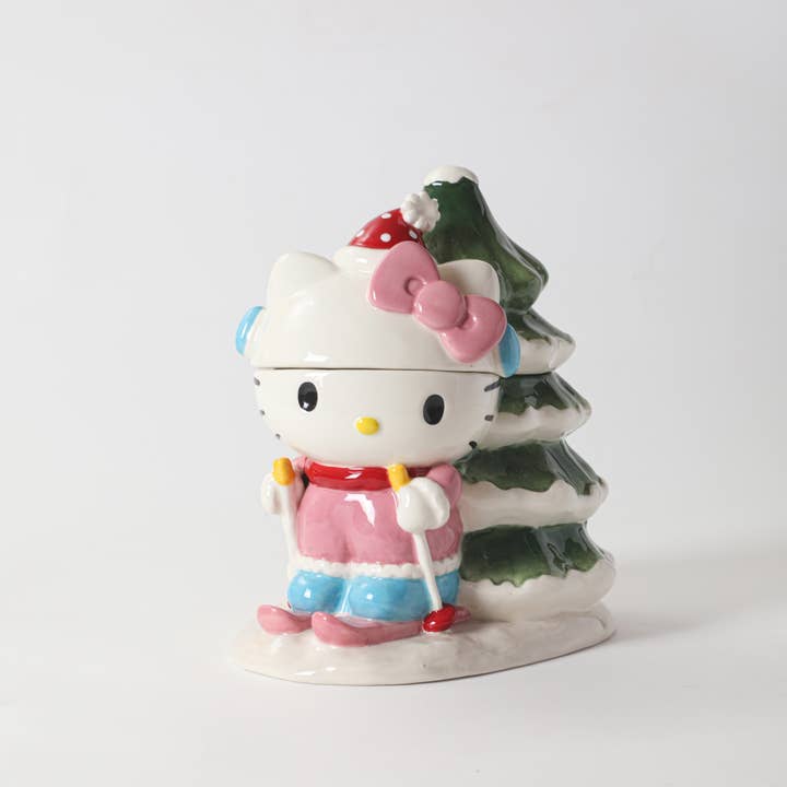 Blue Sky Clayworks – wholesale Biscuit jar – Hello Kitty Downhill Fun Cookie Jar