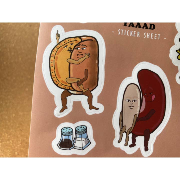 sophupshop - Wholesale Sticker - Funny Jamaican Stickers I Sticker Sheet1