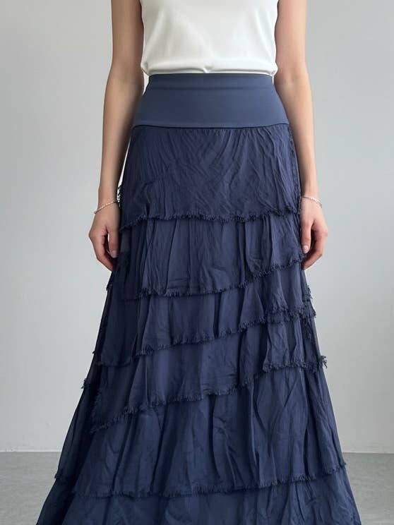 Karamel Collection - Vente Jupe – femme - Jupe en soie à volants
Aucun tarif ne sera ajouté10