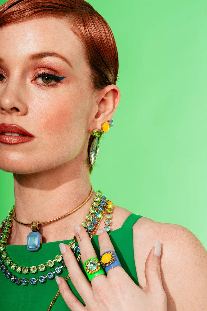 TOVA – wholesale Cocktail/statement ring – Jacci Ring in Enamel23