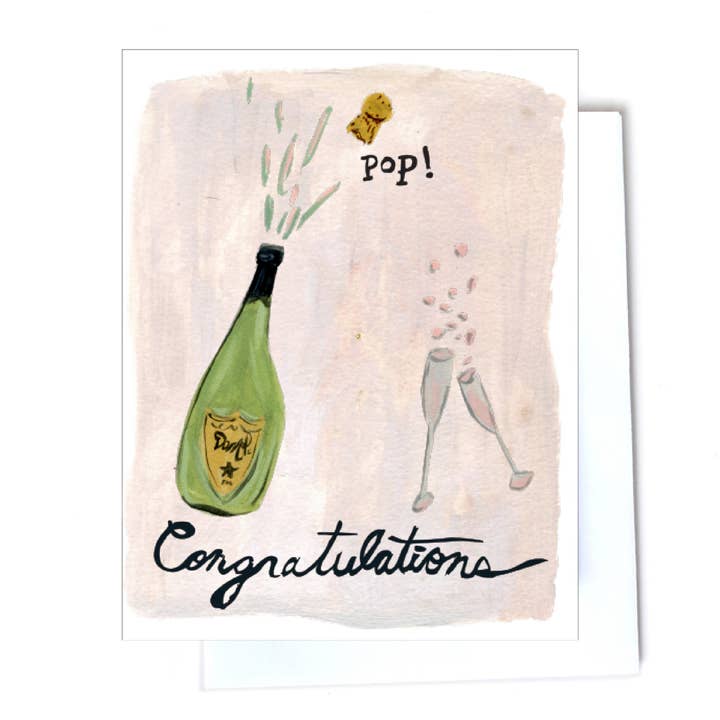 Pop Congratulations Card for wholesale by Elizabeth Grubaugh