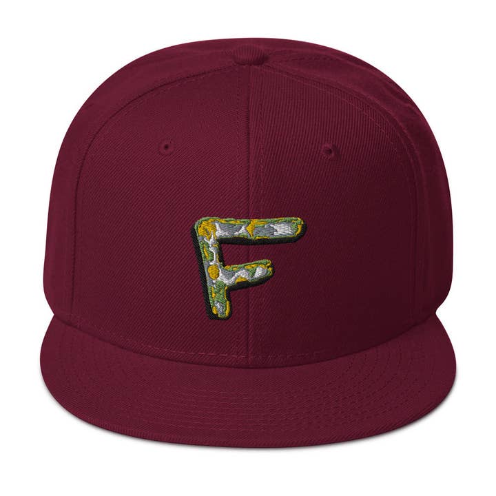 Hunter Camo Snapback Maroon for wholesale by Fear Kills Dreams