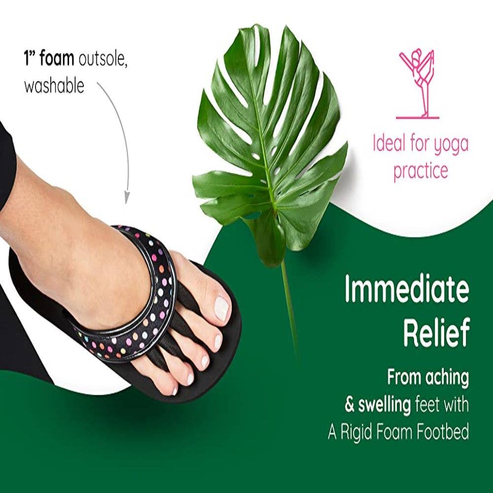 Pedi Couture - Wholesale Sandals - Women's - Polka Dot Toe Separator Sandals3