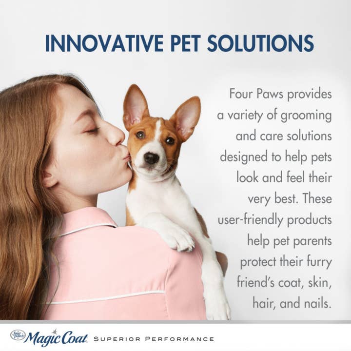 Petdropshipper - Wholesale Pet Shampoo - Dog - Four Paws Magic Coat Detangling Shampoo for Dogs Detangling Dog Shampoo, 1ea/16oz.