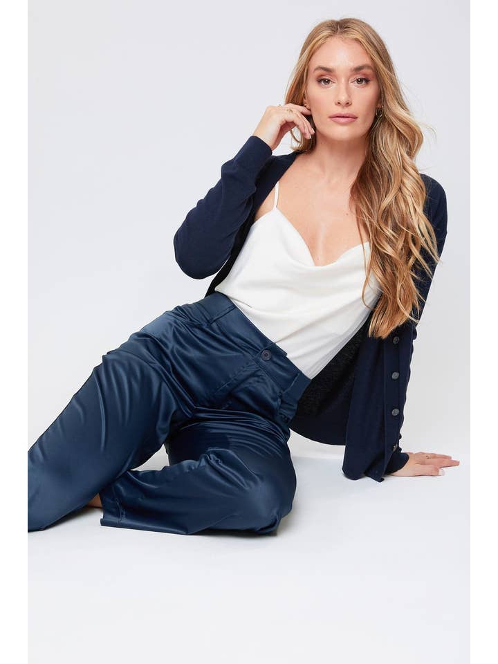 YMI – Großhandel Hose – Damen – Satin-Komfort-Stretch-Bürohose-WP1372303