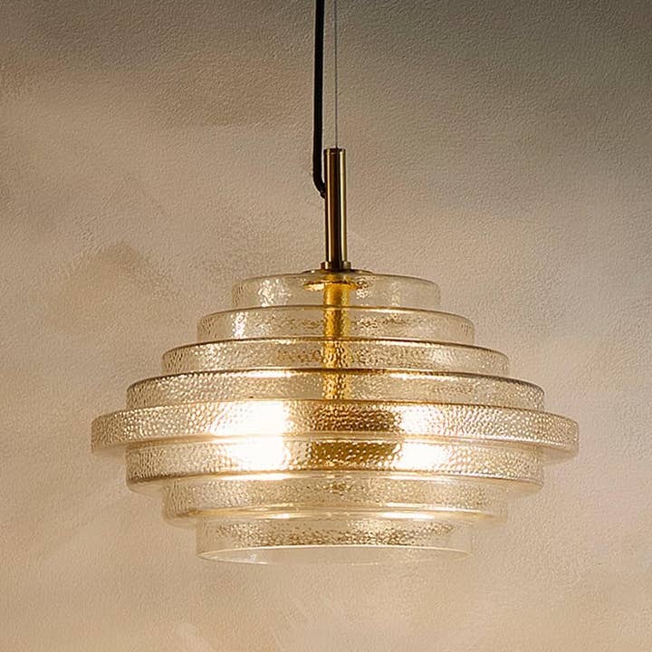 K LIVING – wholesale Accent/desk lamp – Amber Copper Glass Table lamp, Floor Lamp or Ceiling Pendant collection with a brass finish and Marble lamp bases7