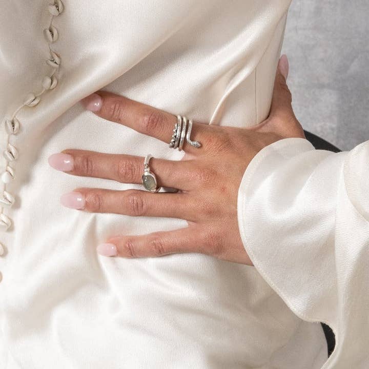 KYOTI - Wholesale Cocktail/statement ring - Rebirth Ring / Sterling Silver3