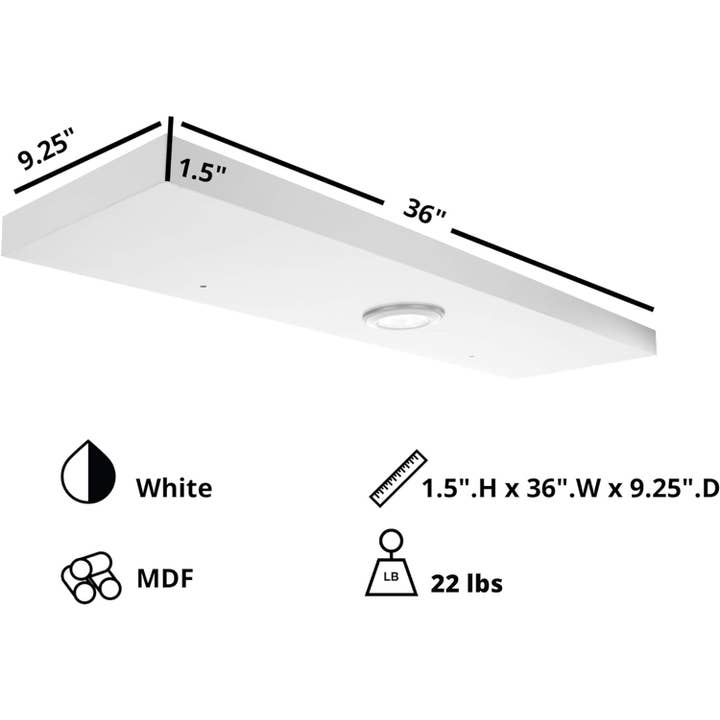 Kiera Grace - Vente Étagères murales - Étagère flottante à lumière LED Kiera Grace Stockholm Aberg10