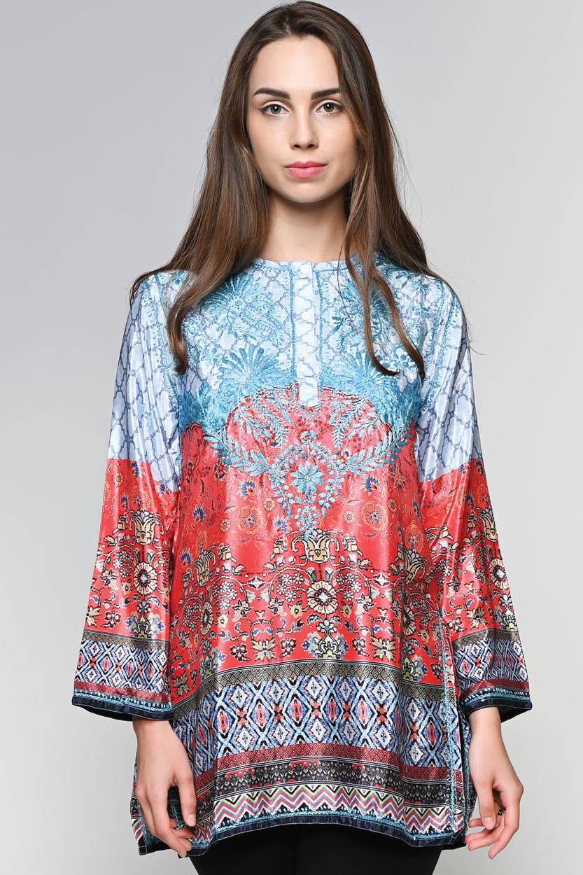 Sevya Handmade - Vendita all'ingrosso Tunica - Donna - Deena - Tunica ricamata5